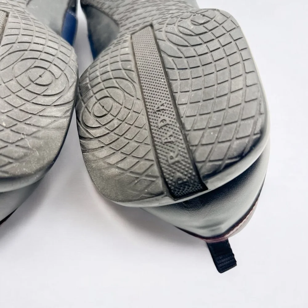 Prada Black Leather Slip-On Loafers - Picture 9 of 9